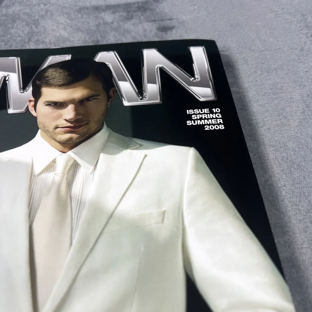 VMAN Magazine Ashton Kutcher Cover Issue 10 Mens Luxury Fashion Collector‎ 2008